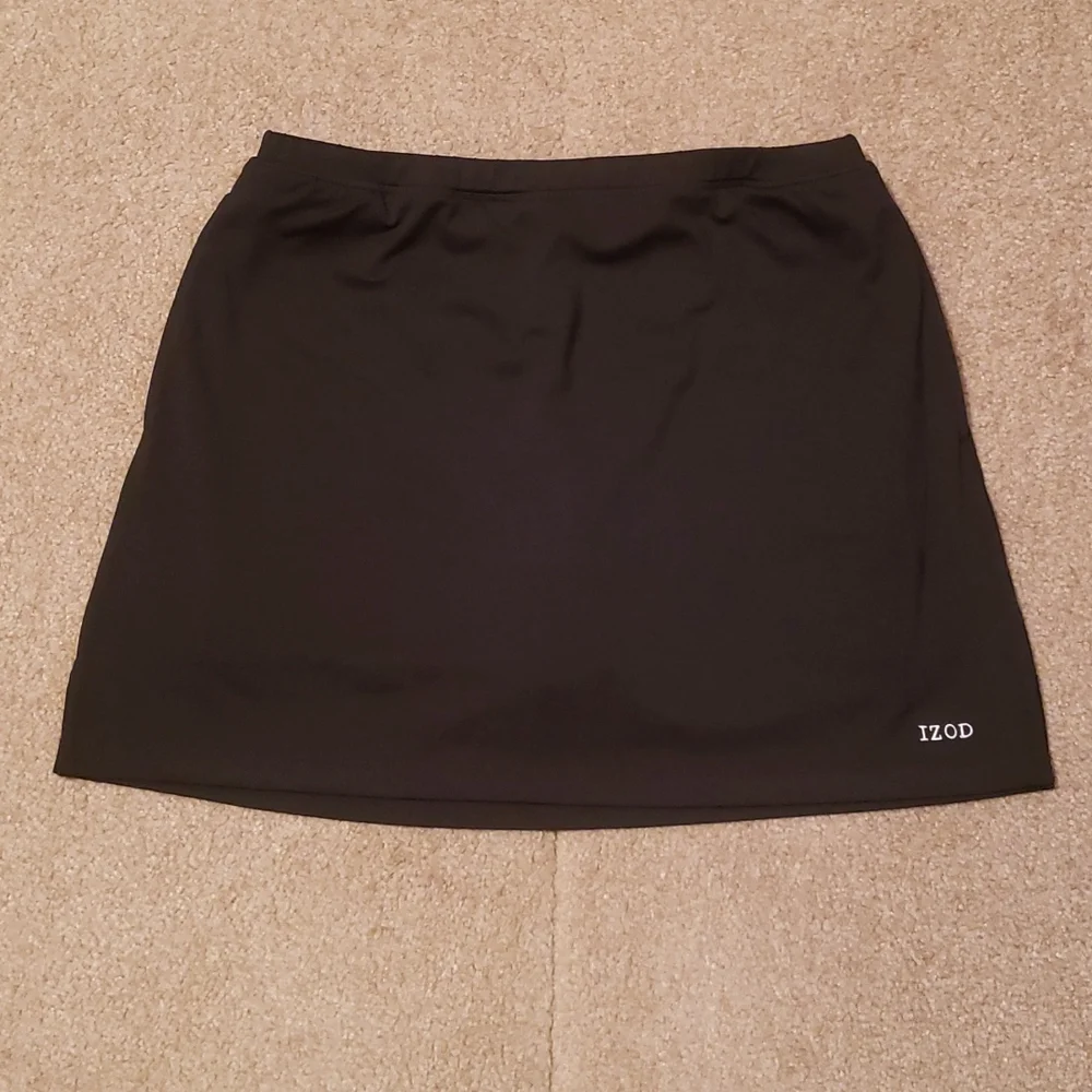 Izod Cool FX Women's Black GolfSkirt